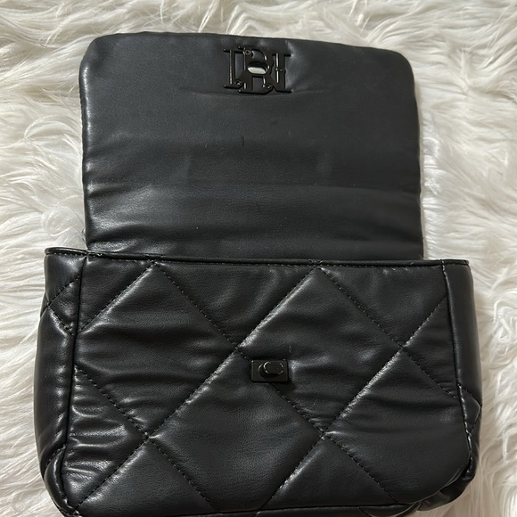 Badgley Mischka Small Quilted Vegan Leather Bag - Picture 5 of 8